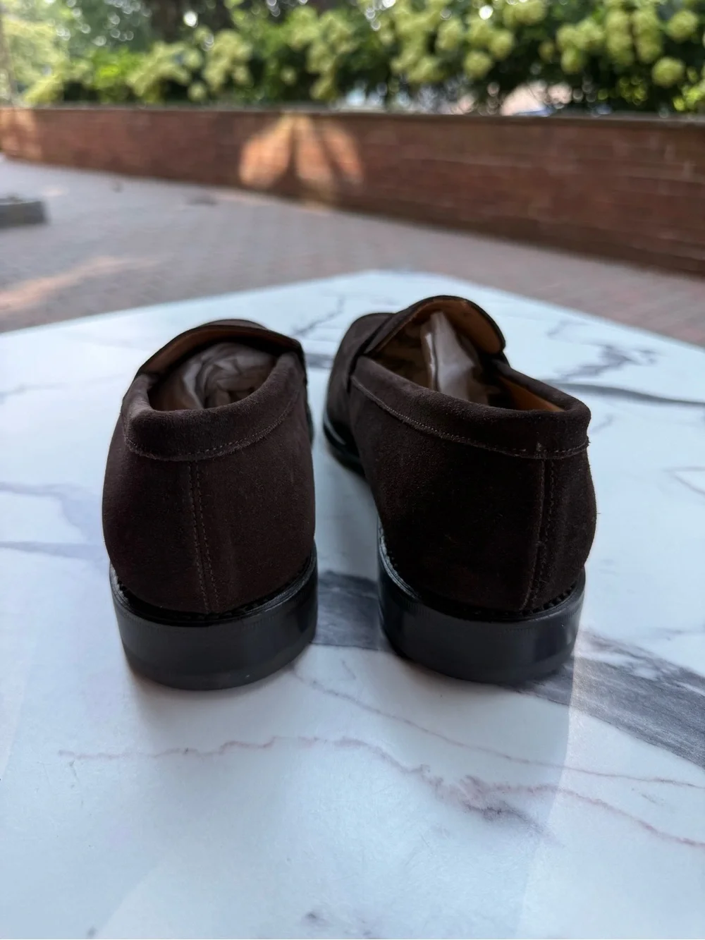 Il Gergo Men’s Suede Loafers Size 8